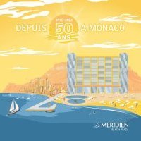 Le Meridien Beach Plaza célèbre 50 ans d'amour avec la Principauté monégasque