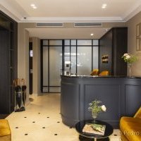 Hôtel Lenox Montparnasse rénové par le duo d'architectes Jean Michel Tarallo et Elisa Luzzato