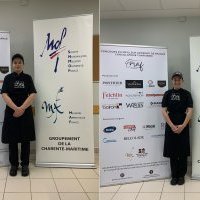 Noame LE GALL BUOB et Émilie LACOSTE finalistes du MAF Chocolaterie Confiserie 2023