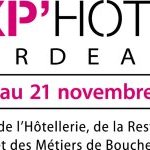 Salon Exp'Hôtel à Bordeaux du 19 au 21 novembre 2017