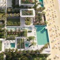 OMNIYAT célèbre le lancement d'ORLA, Dorchester Collection, à Dubaï, et illumine de manière spectaculaire le ciel de Palm Jumeirah