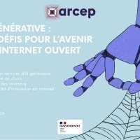 «<small class="fine d-inline"> </small>IA générative : des défis pour l'avenir de l'internet ouvert<small class="fine d-inline"> </small>» : L'Arcep publie un rapport à l'occasion des 10 ans de la neutralité du net en Europe