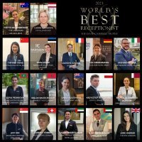 AICR Experience Doha Qatar - Qui sera le gagnant du prix du meilleur réceptionniste du monde en 2023<small class="fine d-inline"> </small>? 