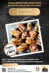 Appel à candidatures : Les inscriptions au Challenge Foie Gras 2022 sont ouvertes<small class="fine d-inline"> </small>!