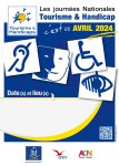 La 16<sup class="typo_exposants">e</sup> édition des Journées Nationales Tourisme & Handicap - durant tout le mois d'avril