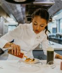 Dîner à 4 mains au Château Brachet avec les chefs Elodie Li et Christophe Chiavola ce 17 mai