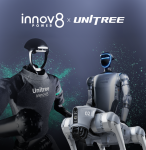 Les robots humanoïdes arrivent en France<small class="fine d-inline"> </small>! INNOV8 POWER annonce la création de sa division dédiée a la robotique intelligente et s'associe avec Unitree Robotics