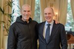 Zinédine Zidane devient ambassadeur du Palace Merano