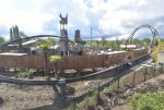 Walibi Rhône-Alpes : Le chantier de la nouvelle attraction Mahuka se poursuit 
