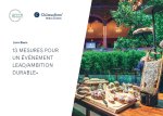 Châteauform' & Green Evénements présentent «<small class="fine d-inline"> </small>13 mesures pour un événement LEAD à ambition durable<small class="fine d-inline"> </small>»