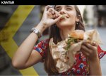 Etude Kantar - Plus de repas à l'extérieur : les habitudes alimentaires reviennent aux niveaux pré-pandémie<small class="fine d-inline"> </small>!