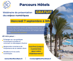 MonParcoursNum : Webinaire Hôtels du 7 septembre 2022 à 10h 