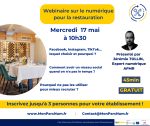 <i class="fa-laptop fas"></i> Webinaire Restaurants, Cafés-bars du mercredi 17 mai 2023
