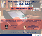 <i class="fa-laptop fas"></i> Webinaire du lundi 22 mai 2023 : Point d'actualité sur le titre-restaurant suite à la fin de la CRT