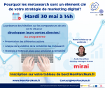 <i class="fa-laptop fas"></i> Webinaire du Mardi 30 mai 2023 : Pourquoi les metasearch doivent être un élément clé de votre stratégie de marketing digital<small class="fine d-inline"> </small>?