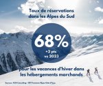 Les réservations en hausse pour les vacances d'hiver en Provence-Alpes-Côte d'Azur 