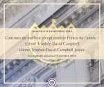 Lancement des Inscriptions pour le Trophée David Campbell et le Trophée David Campbell Junior