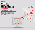 <i class="fa-laptop fas"></i> Hotel Digital Marketing Today<small class="fine d-inline"> </small>! 6 & 7 Octobre 2021