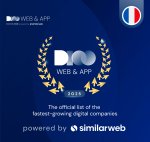 Le classement Digital 100 France de Similarweb célèbre les grands gagnants et la croissance rapide