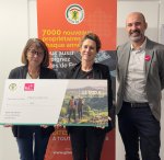 Gîtes de France® collecte 21 000 € pour l'association ELA