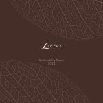 Lefay présente son rapport de développement durable 2024