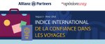 3<sup class="typo_exposants">e</sup> indice international de confiance dans les vacances d'Allianz Partners : moins d'1 Français sur 2 envisage de partir en vacances cet hiver