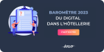 Baromètre 2023 du digital dans l'hôtellerie