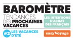 Baromètre EasyVoyage vacances d'été : 1225<sup class="typo_exposants">e</sup> de budget, 27% des français partent en juillet