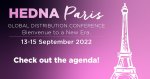 Conférence HEDNA à Paris du 13 au 15 septembre 2022