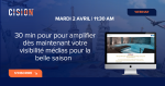 <i class="fa-laptop fas"></i> Webinar «<small class="fine d-inline"> </small>Tourisme : 30 min pour amplifier dès maintenant votre visibilité médias pour la belle saison<small class="fine d-inline"> </small>» le 02 avril 2024