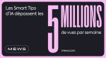 Mews franchit le cap des 5 millions de consultations hebdomadaires pour sa fonctionnalité AI Smart Tips : l'IA s'installe durablement dans la relation client hôtelière