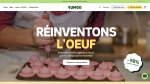 Yumgo, la première startup française qui a inventé l'œuf végétal poursuit son développement avec une nouvelle image et un nouveau site web 
