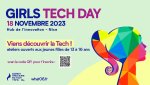 Girls Tech Day 2023 à Nice le 18 novembre 2023