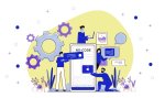 Etude Ksaar - CEO, CIO, CFO, CMO ou CHRO : Qui croit le plus en la révolution du no-code en entreprise<small class="fine d-inline"> </small>?