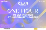 CAAN 2024 «<small class="fine d-inline"> </small>one hour to get inspired by hospitality leaders<small class="fine d-inline"> </small>» à Paris le 28 mars 2024