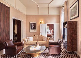 L'Hôtel Westminster présente la cabine de plage privée de sa mythique suite 007