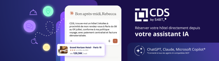 CDS propulse le Business Travel à l'ère des assistants IA 
