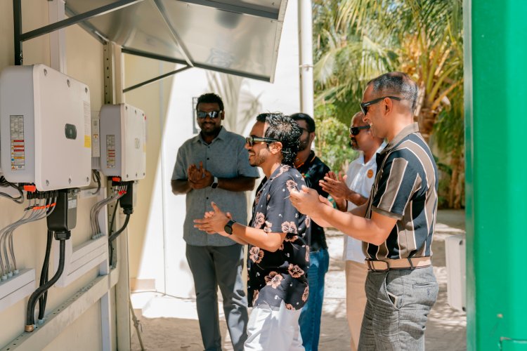 Siyam World Maldives accélère son programme d'énergie solaire