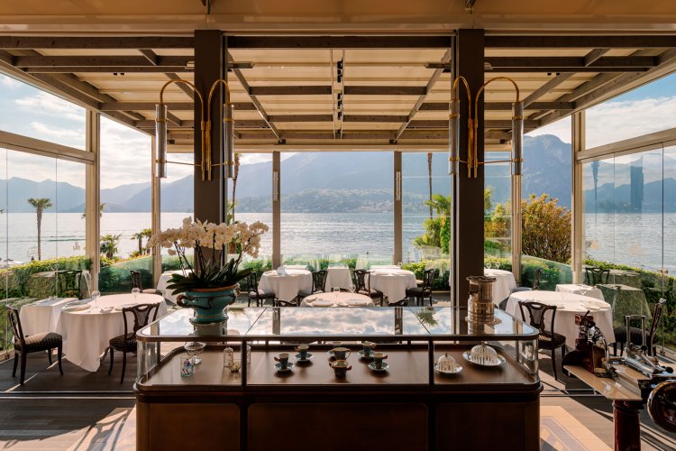 Le restaurant Mistral du Grand Hotel Villa Serbelloni : un théâtre élégant et raffiné ouvert sur les eaux du lac de Côme
