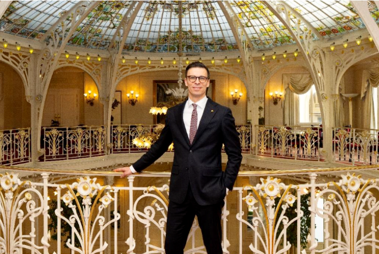Guillaume Ranvier nouveau Directeur Général de l'Hôtel Hermitage Monte-Carlo