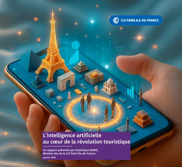 Rapport CCI Paris Ile-de-France : l'intelligence artificielle au cœur de la révolution touristique